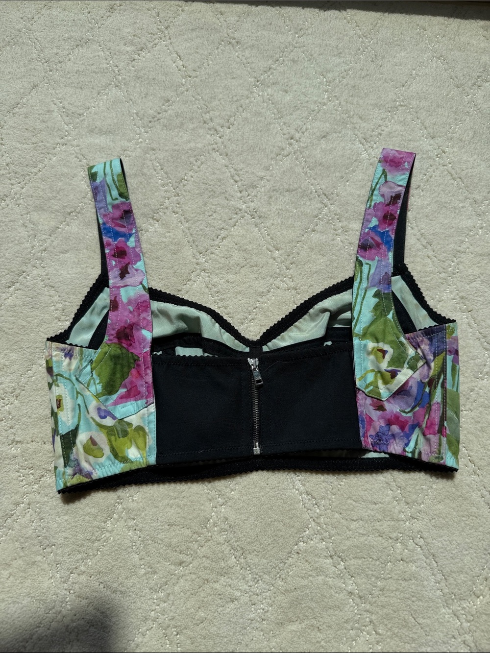 Dolce & Gabbana Corset Crop Top - Picture 2 of 4